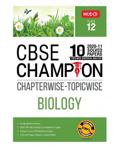 10 Years CBSE Champion Chapterwise-Topicwise-Biology Class-12